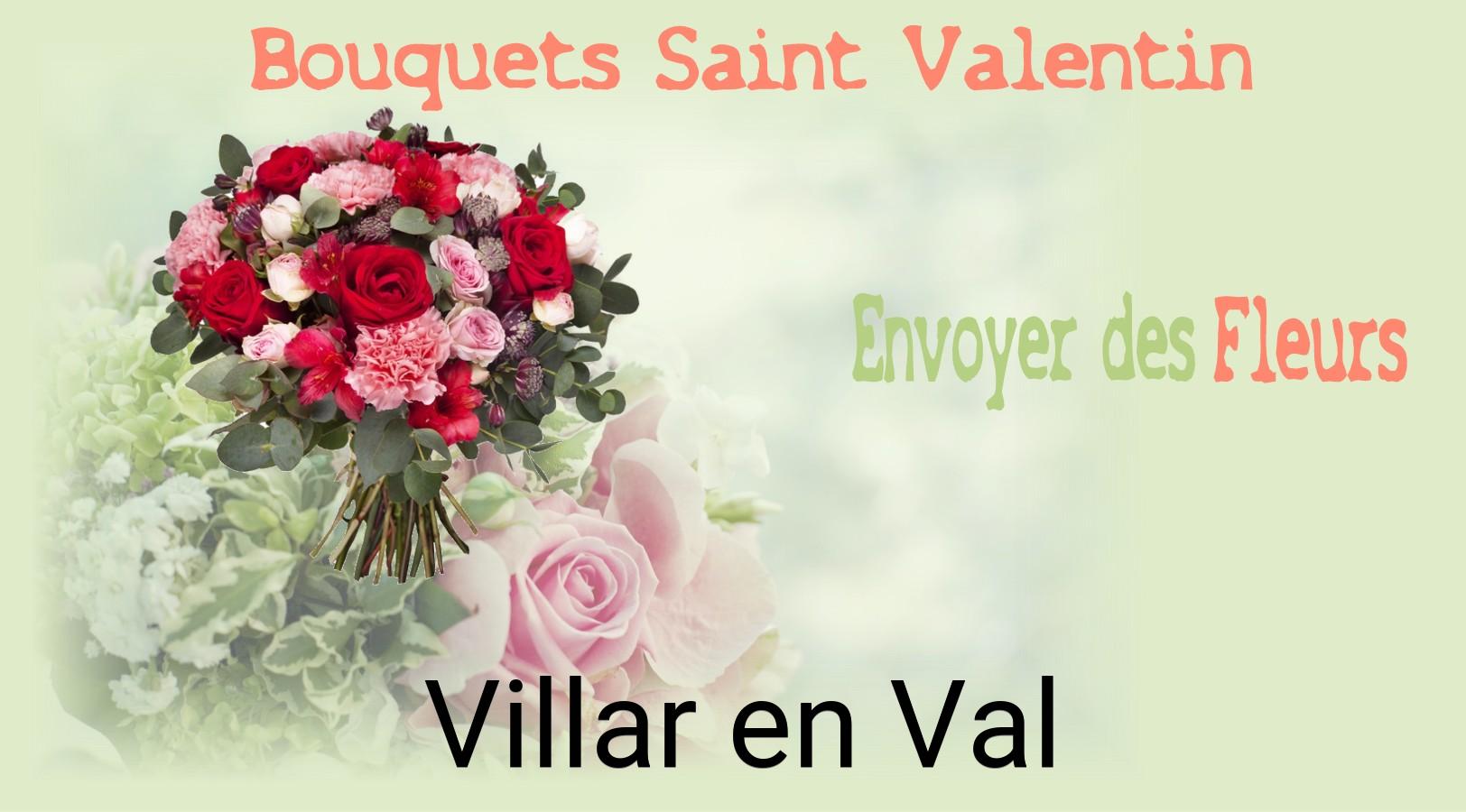 Roses de Saint-Valentin livrées à Villar-en-Val